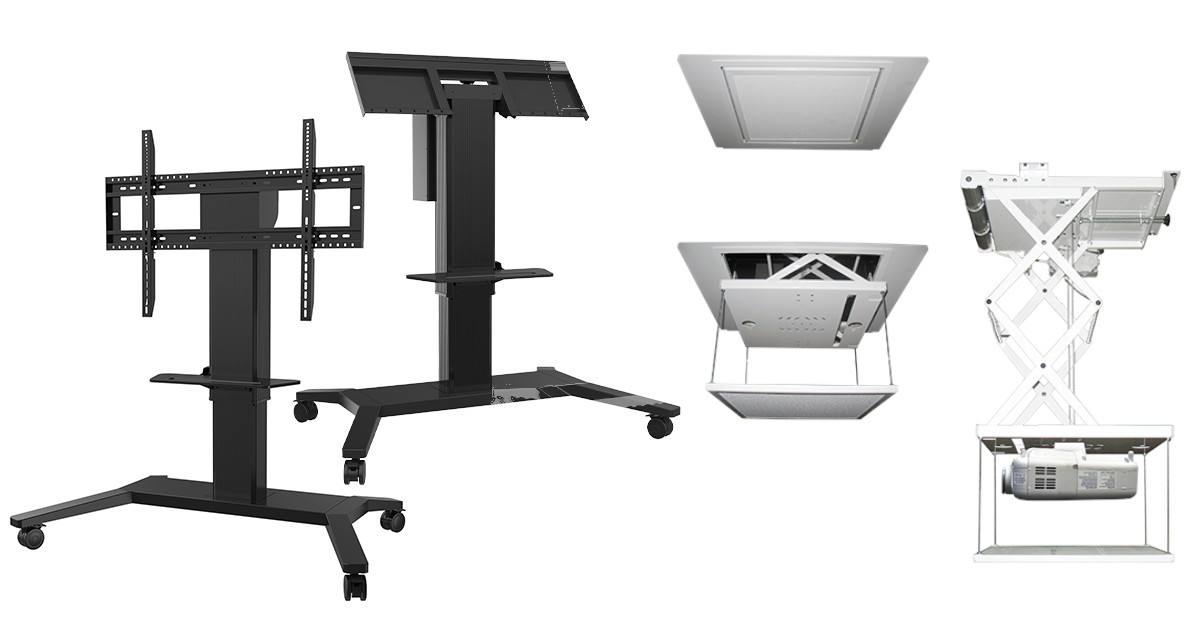 Rack para proyectores multimedia