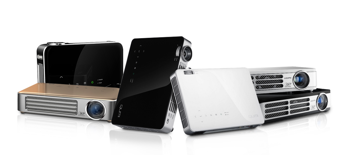 Proyectores portables y pequeños