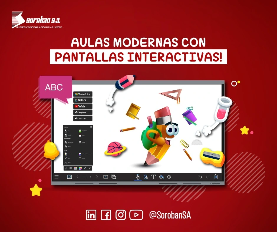 Back to School con SOROBAN SA y Boxlight Mimio