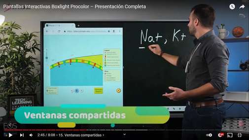 Boxlight - Ventanas compartidas