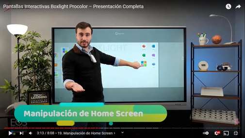 Boxlight - Home Screen