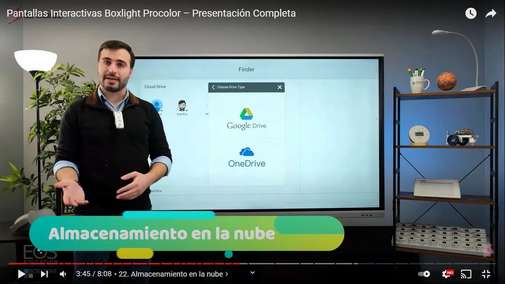 Boxlight - Almacenamiento en la nube