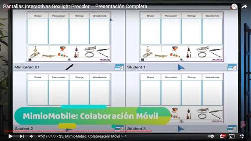 Boxlight - Colaboración con MimioMobile