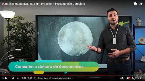 Boxlight - Conexión a Cámara de documentos
