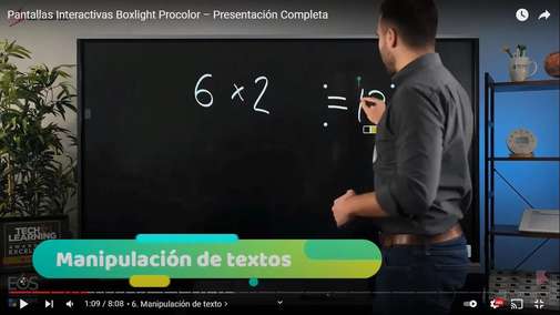 Boxlight - Manipulación de texto