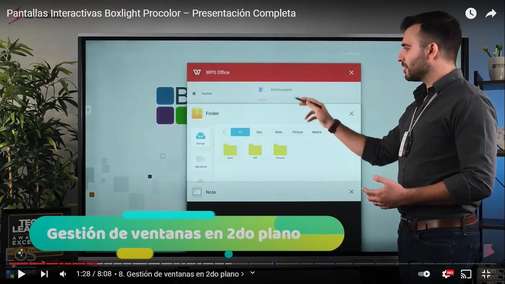 Boxlight - Ventanas en 2do plano