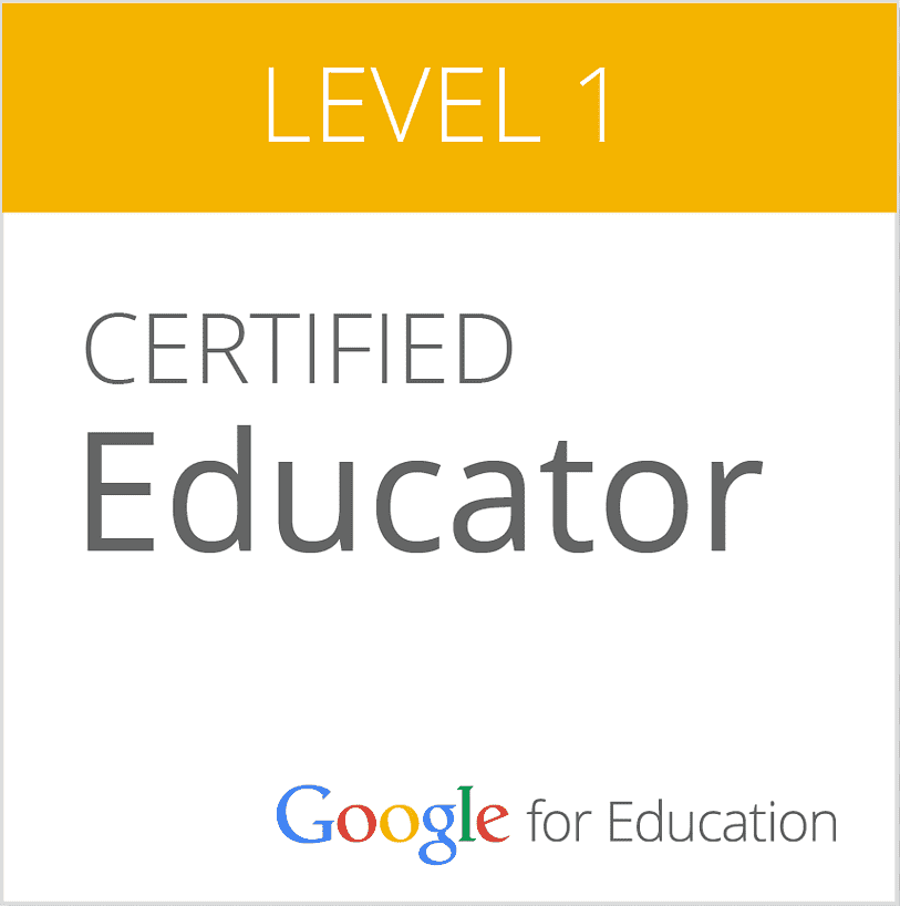 Google Educator 1