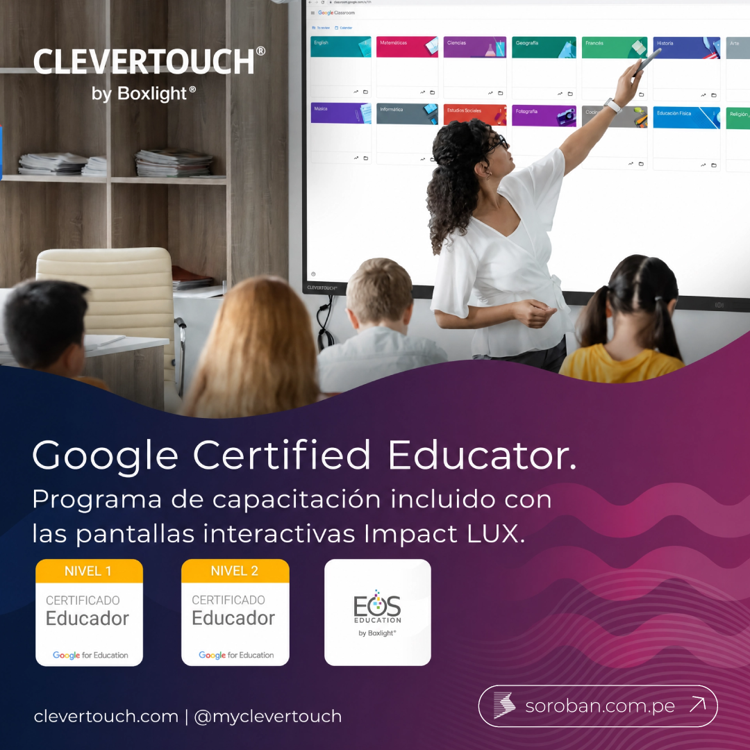Google EDLA certificación para Educación