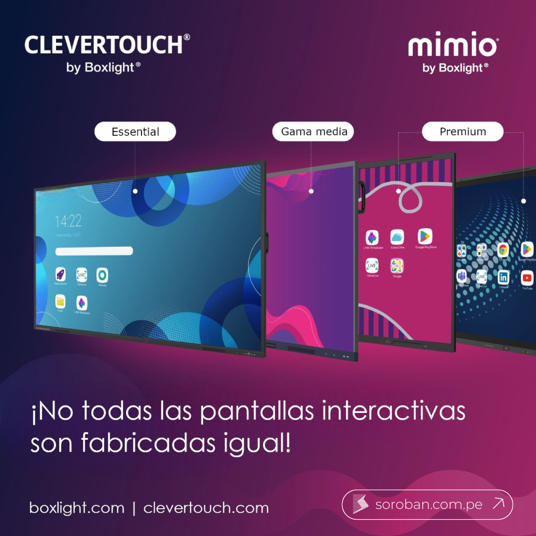 Evolución del ecosistema educativo Mimio a Clevertouch