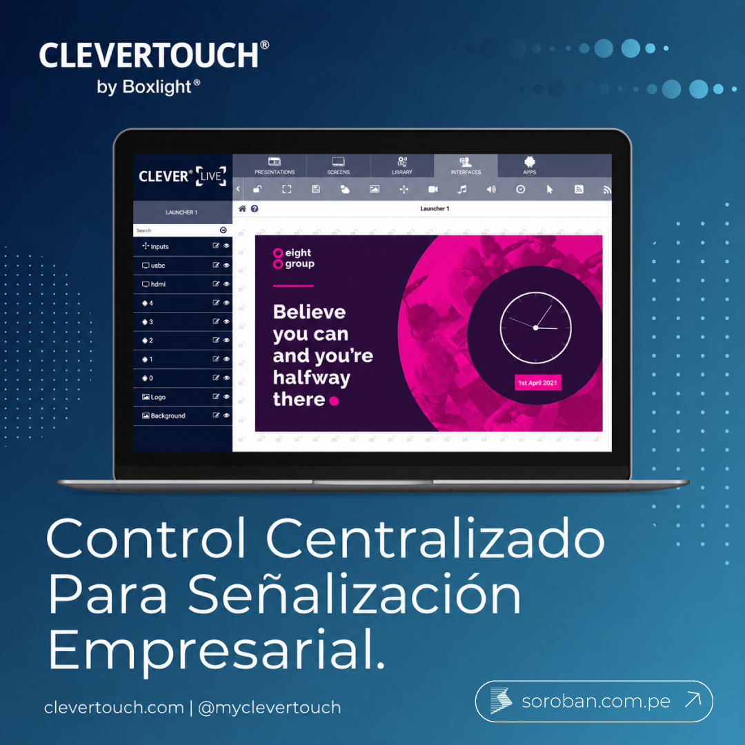 Sistemas especializados Clevertouch 1
