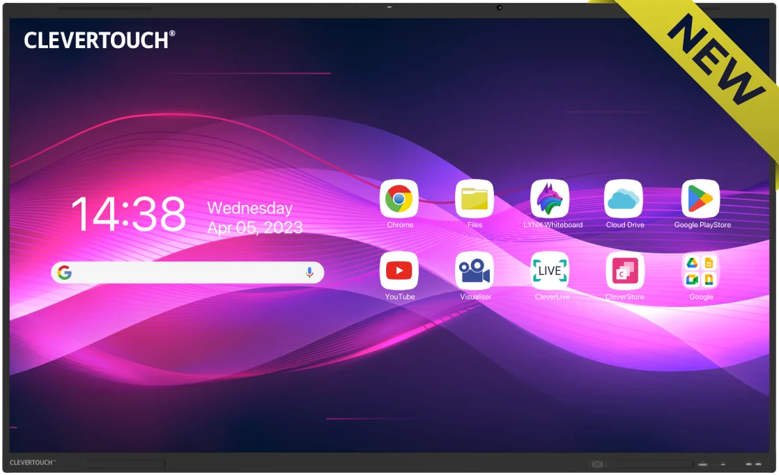 Clevertouch Impact Lux 2 — Pantalla interactiva premium