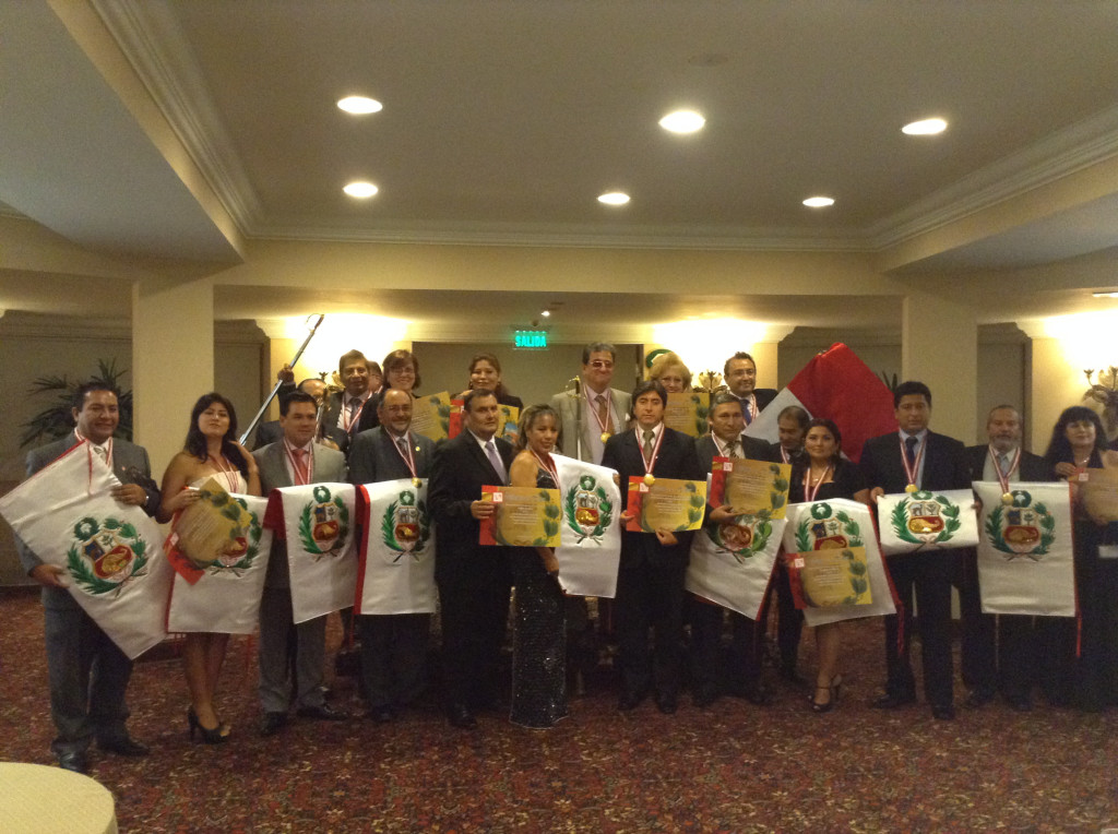 Premiación Empresa de Bandera Peruana - SOROBAN 2014