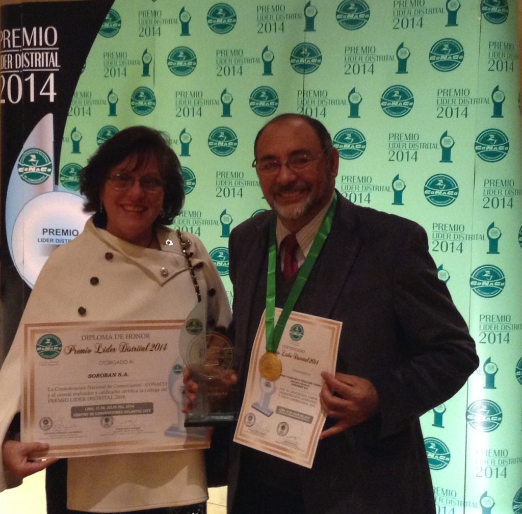 SOROBAN PREMIOS CONACO 2014