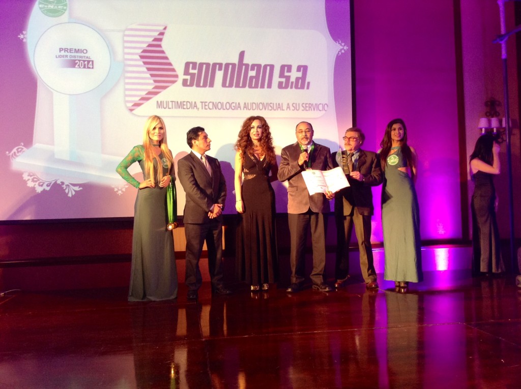 Premio CONACO 2014 a SOROBAN S.A.