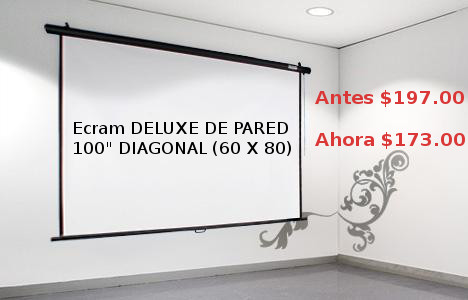 OUTLET: Ecram de Pared DELUXE