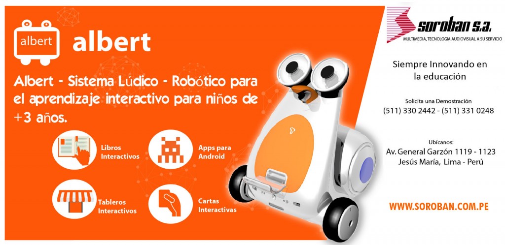 Albert: Sistema Lúdico – Robótico para el Aprendizaje Interactivo en niños
