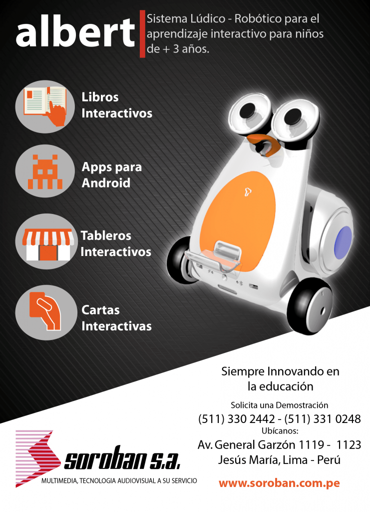 ALBERT Smart Robot, el complemento perfecto para los materiales educativos tradicionales