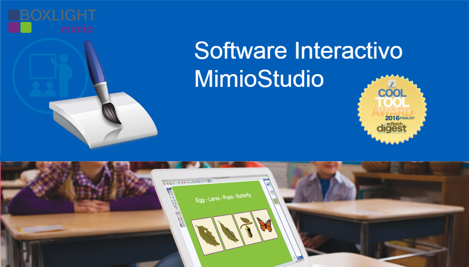Boxlight Mimio: El Galardonado Software Interactivo MimioStudio™ en la Educación