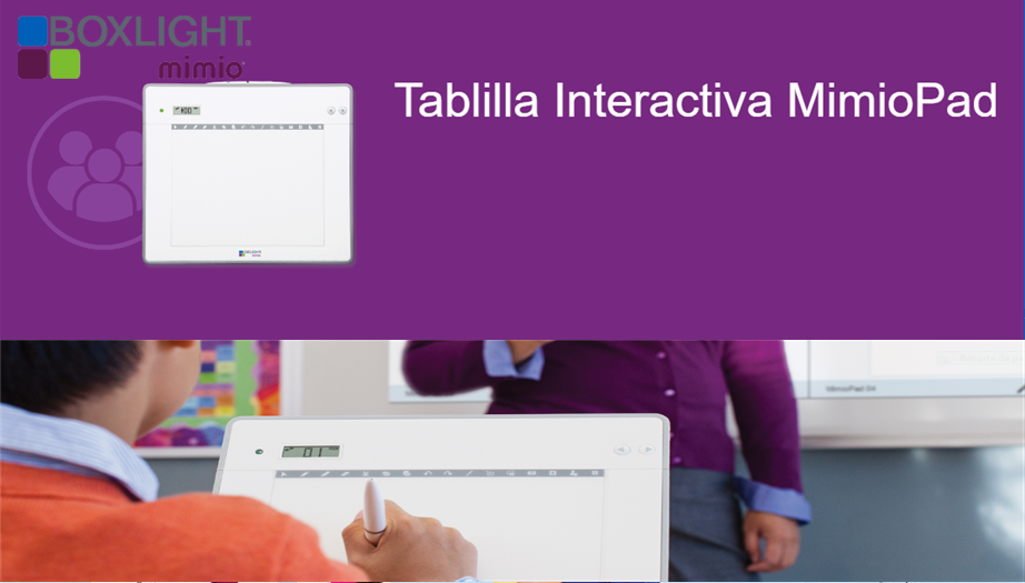 Boxlight Mimio: El Control Total de la Clase con la Tablilla Inalámbrica MimioPad
