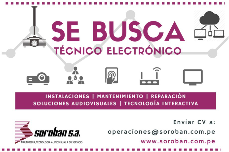 Oportunidad de Trabajo en Soporte Técnico