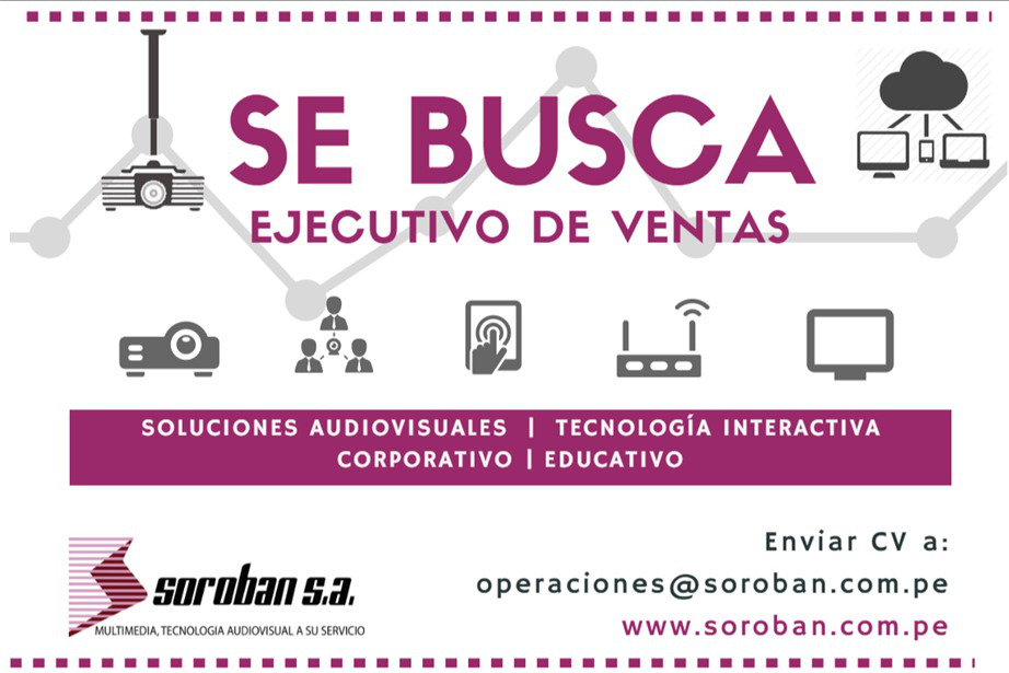 Oportunidad de Trabajo en Ventas