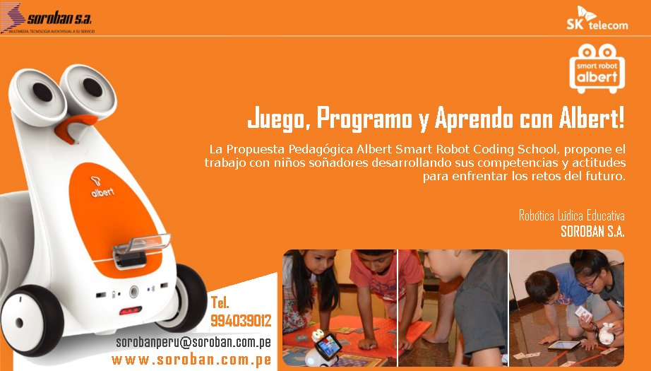 Robótica Lúdica Educativa: Juego, Programo y Aprendo con Albert