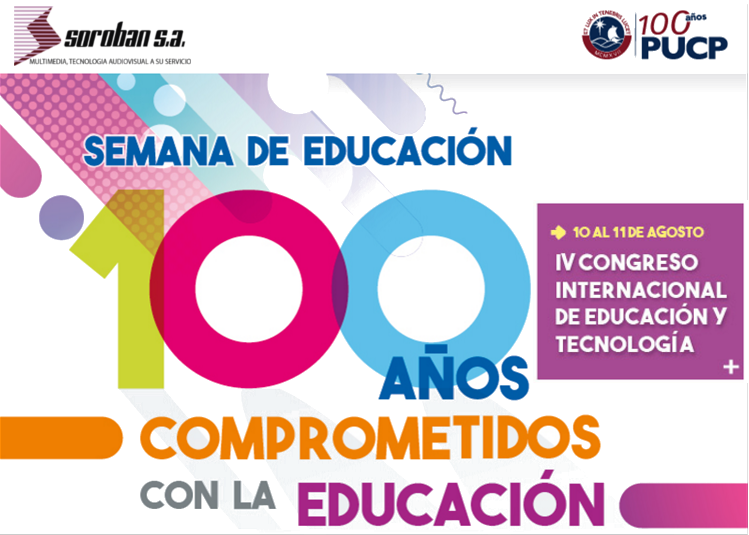 IV Congreso Internacional de Educación y Tecnología – PUCP