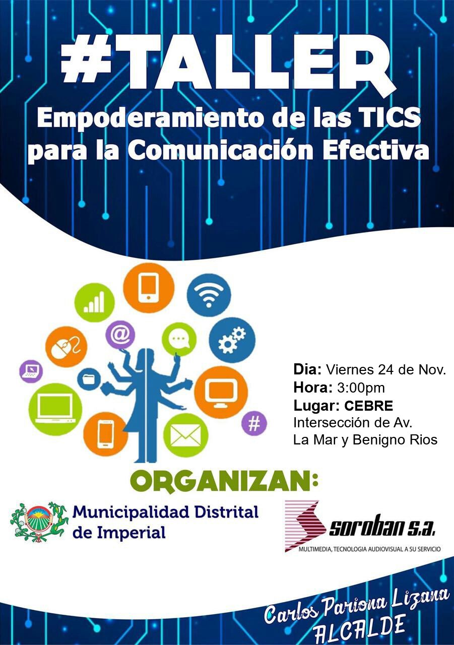 I Taller de Empoderamiento de las TIC's para la Comunicación Efectiva