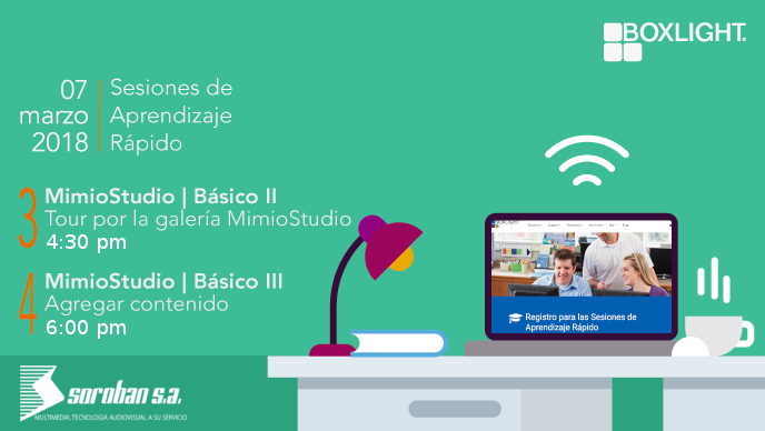 Boxlight Mimio: Aprendizaje Rápido Para Docentes Sesión 3 y 4