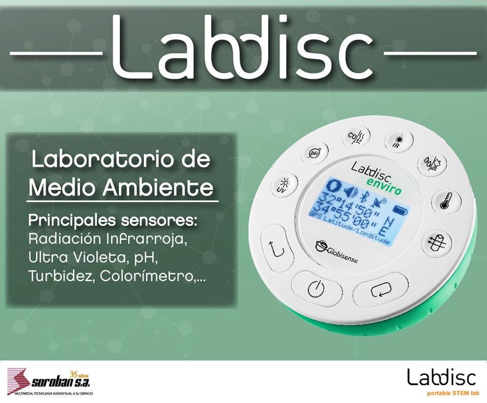 Labdisc Enviro: Laboratorios Portátiles de Medio Ambiente