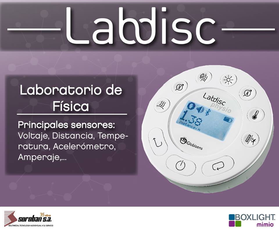 Labdisc Physio: Laboratorios Portátiles de Física