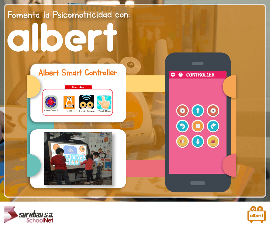 Cómo Albert Smart Robot fomenta la psicomotricidad fina
