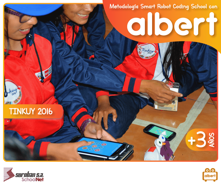 Albert Smart Robot en «Tinkuy 2016»