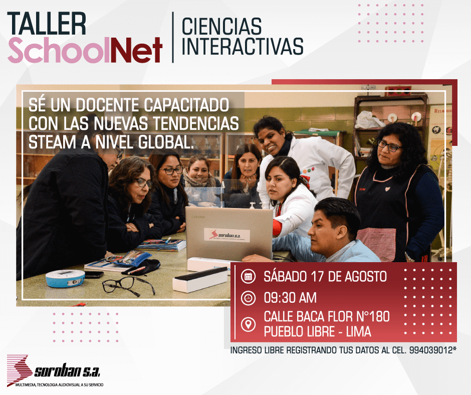 Taller SchoolNet: «Ciencia Interactivas»