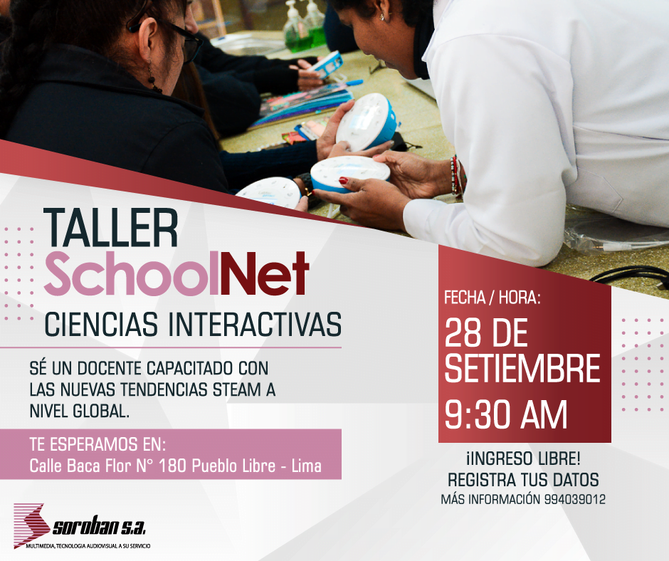 Taller SchoolNet «Ciencias Interactivas»