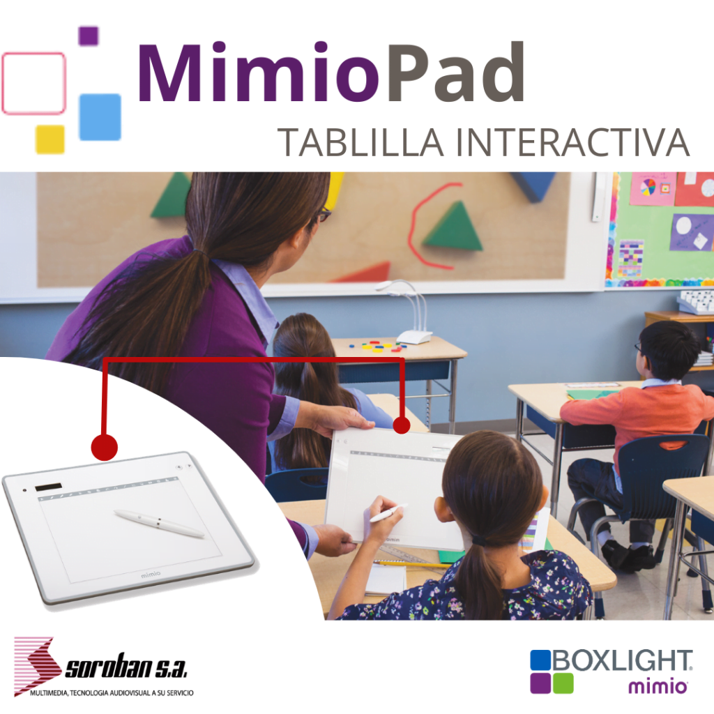 Aprendizaje colaborativo con MimioPad