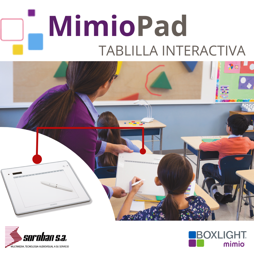 Aprendizaje colaborativo con MimioPad Soroban Perú