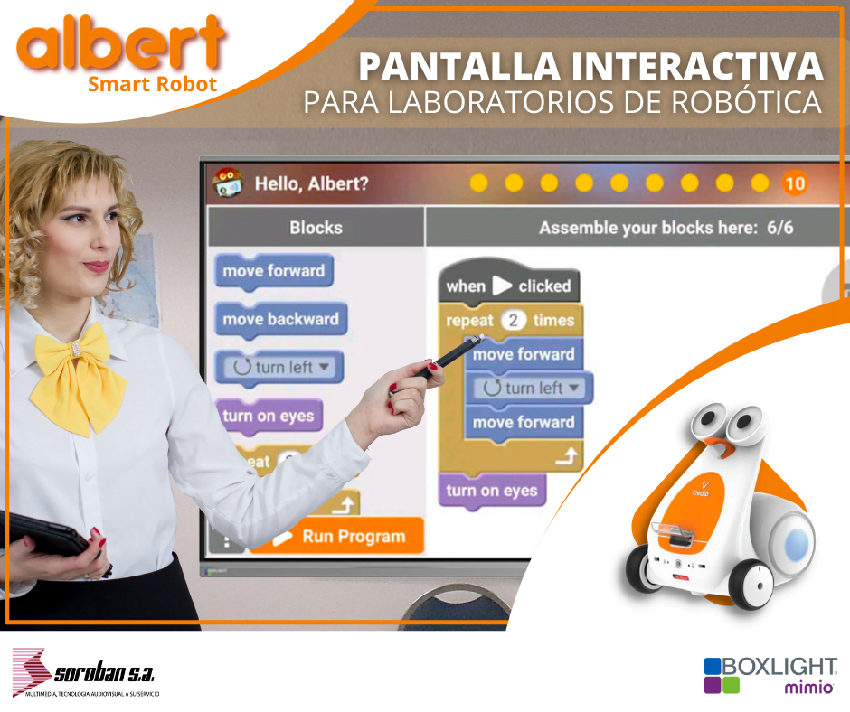 Pantalla Interactiva Para Laboratorios de Robótica