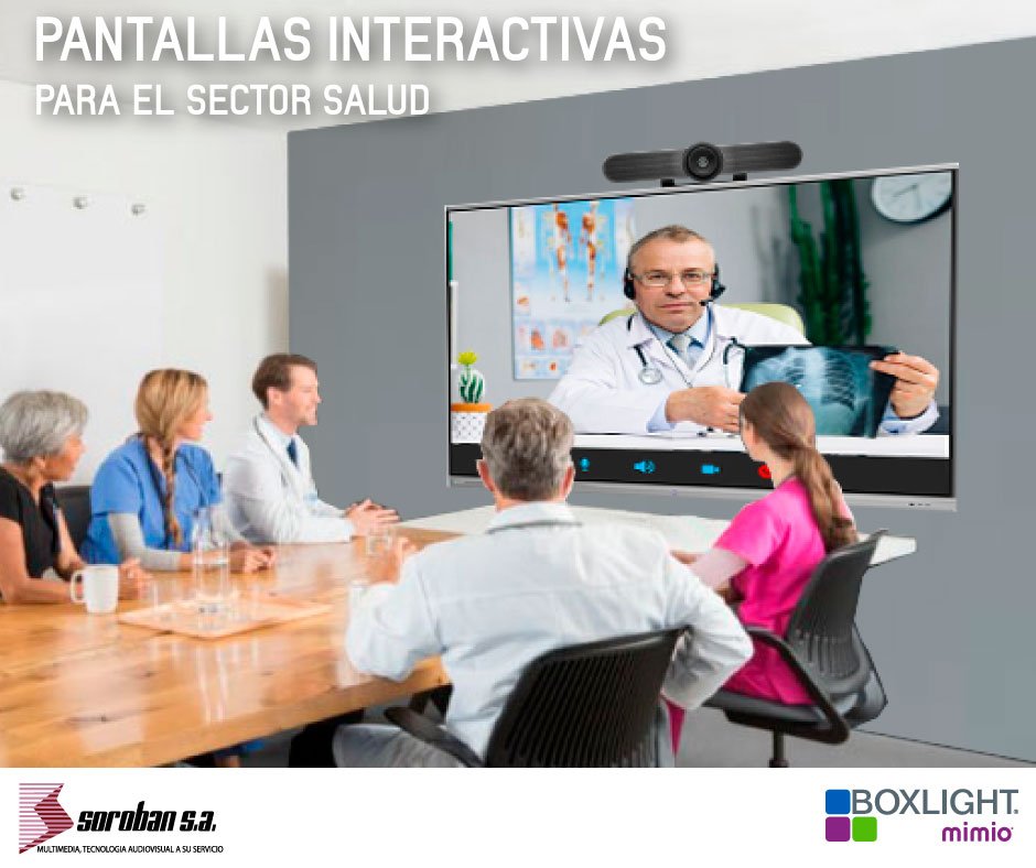 Pantalla Interactiva para el sector salud