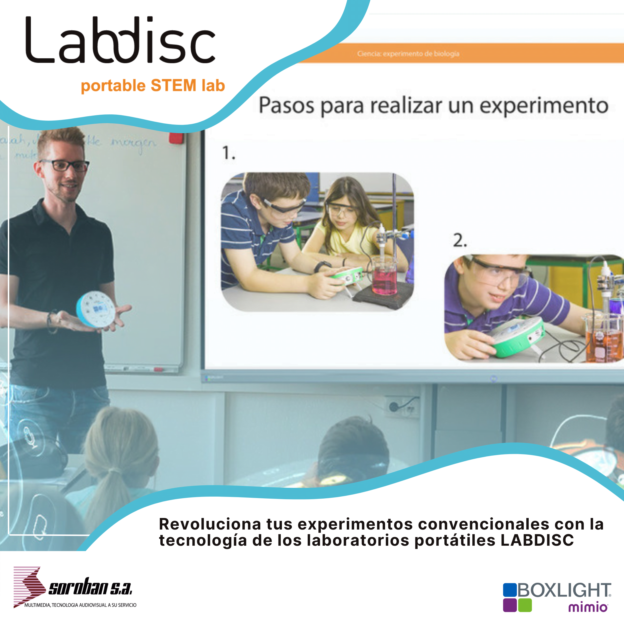 Innova tus clases de ciencias con la tecnología Labdisc