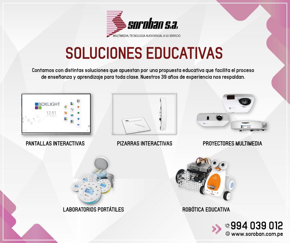 Soluciones Educativas por SOROBAN SA