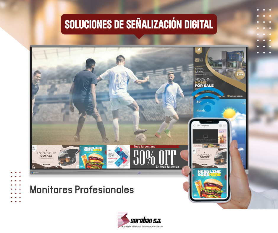 Soluciones de Señalización Digital