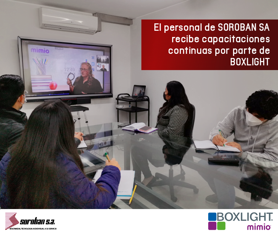 Capacitaciones continuas para el personal de SOROBAN SA