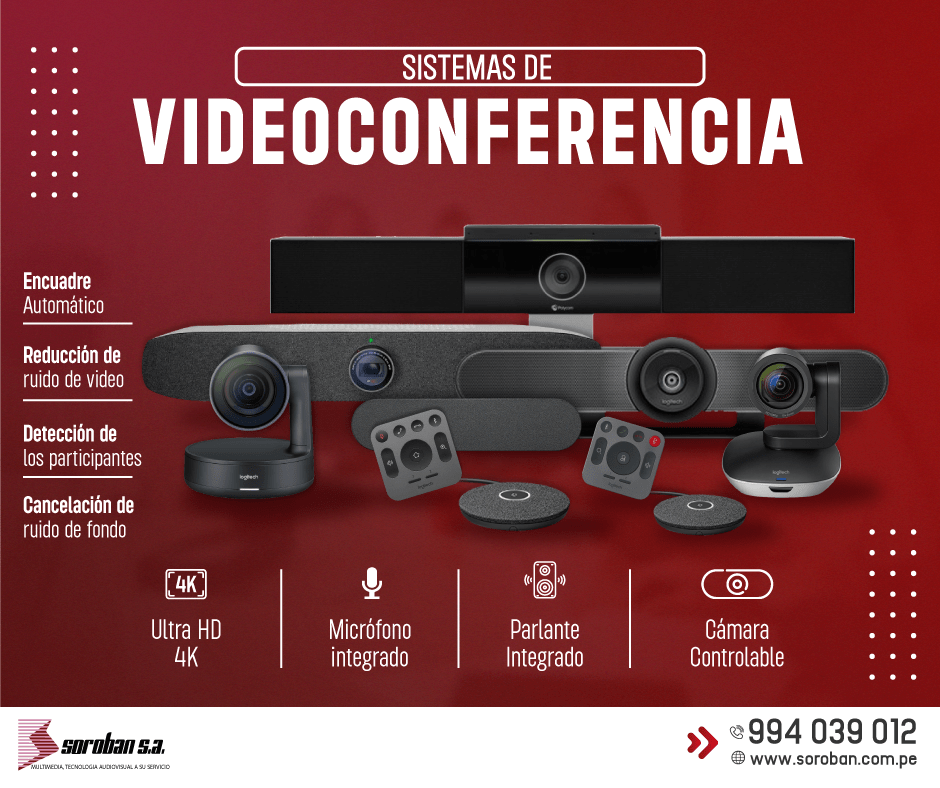 Cámara videoconferencia - Tecnología - Integración AV