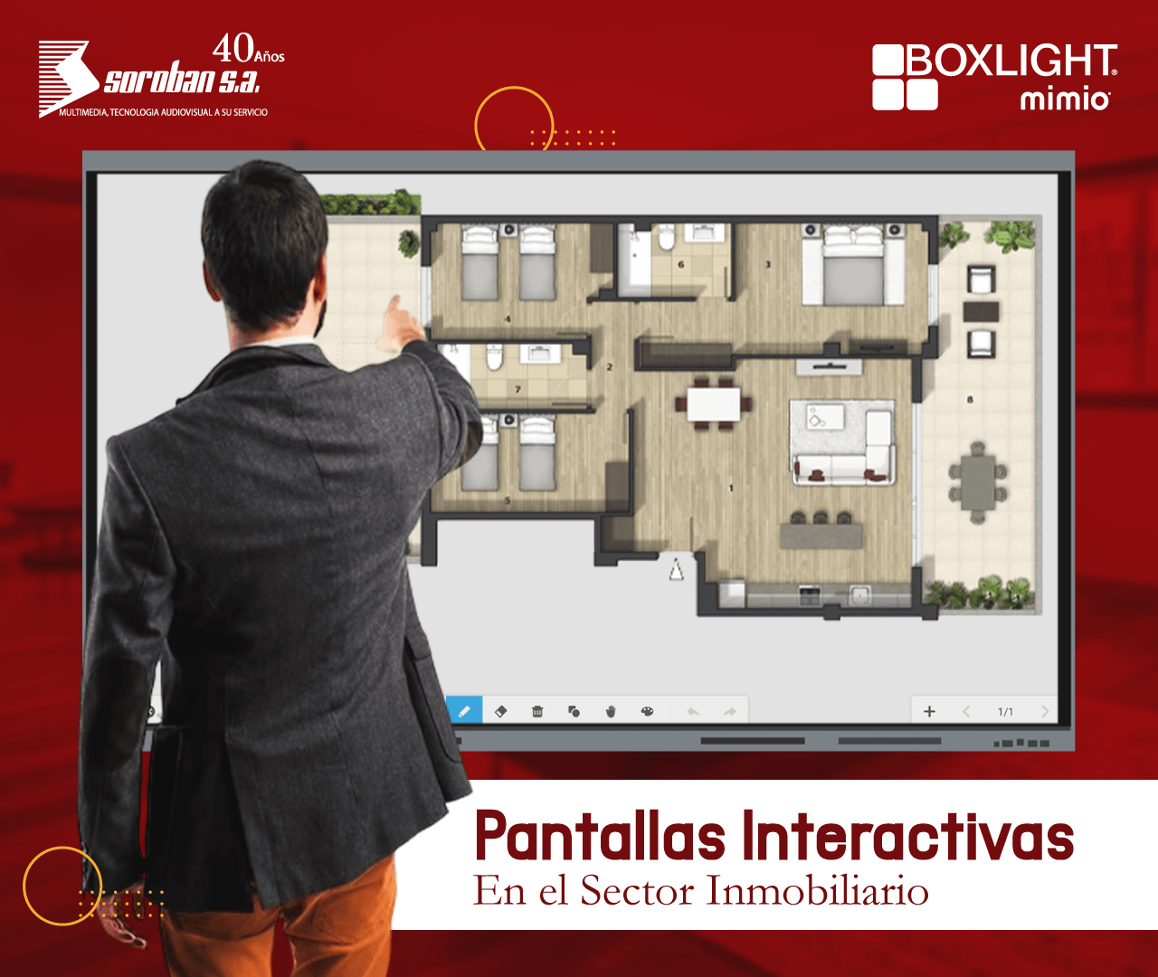 Impacto de las Pantallas Interactivas en el Sector Inmobiliario