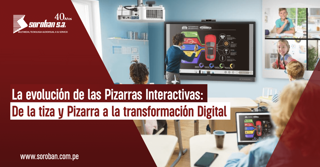 La Evolución de las Pizarras Interactivas: De la Tiza y Pizarra a la Transformación Digital