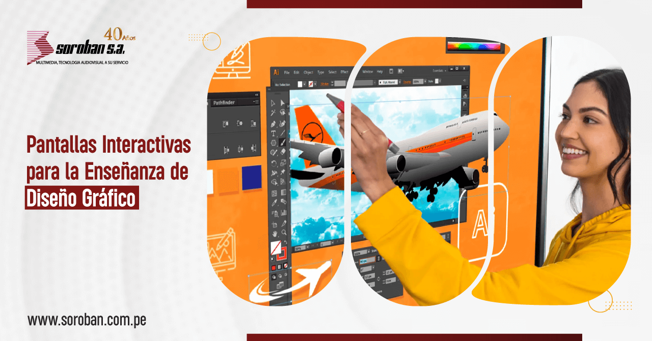Pantallas Interactivas para la Enseñanza de Diseño Gráfico