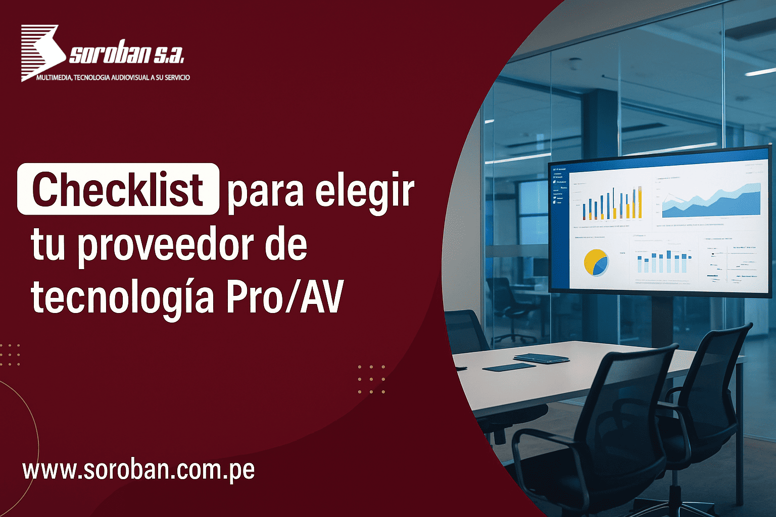 Checklist para elegir tu proveedor de tecnología ProAV