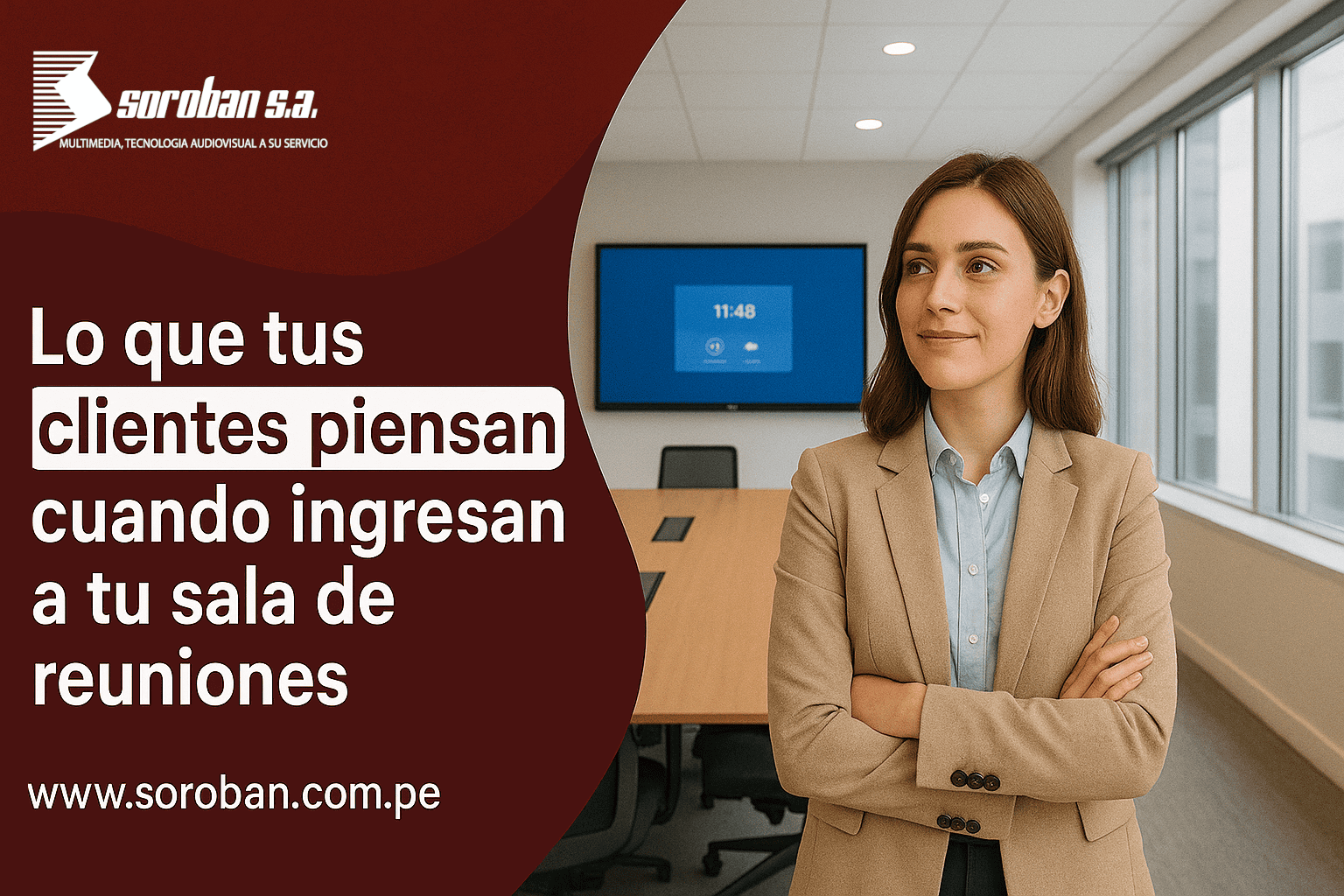 Lo que tus clientes piensan cuando ingresan a tu sala de reuniones