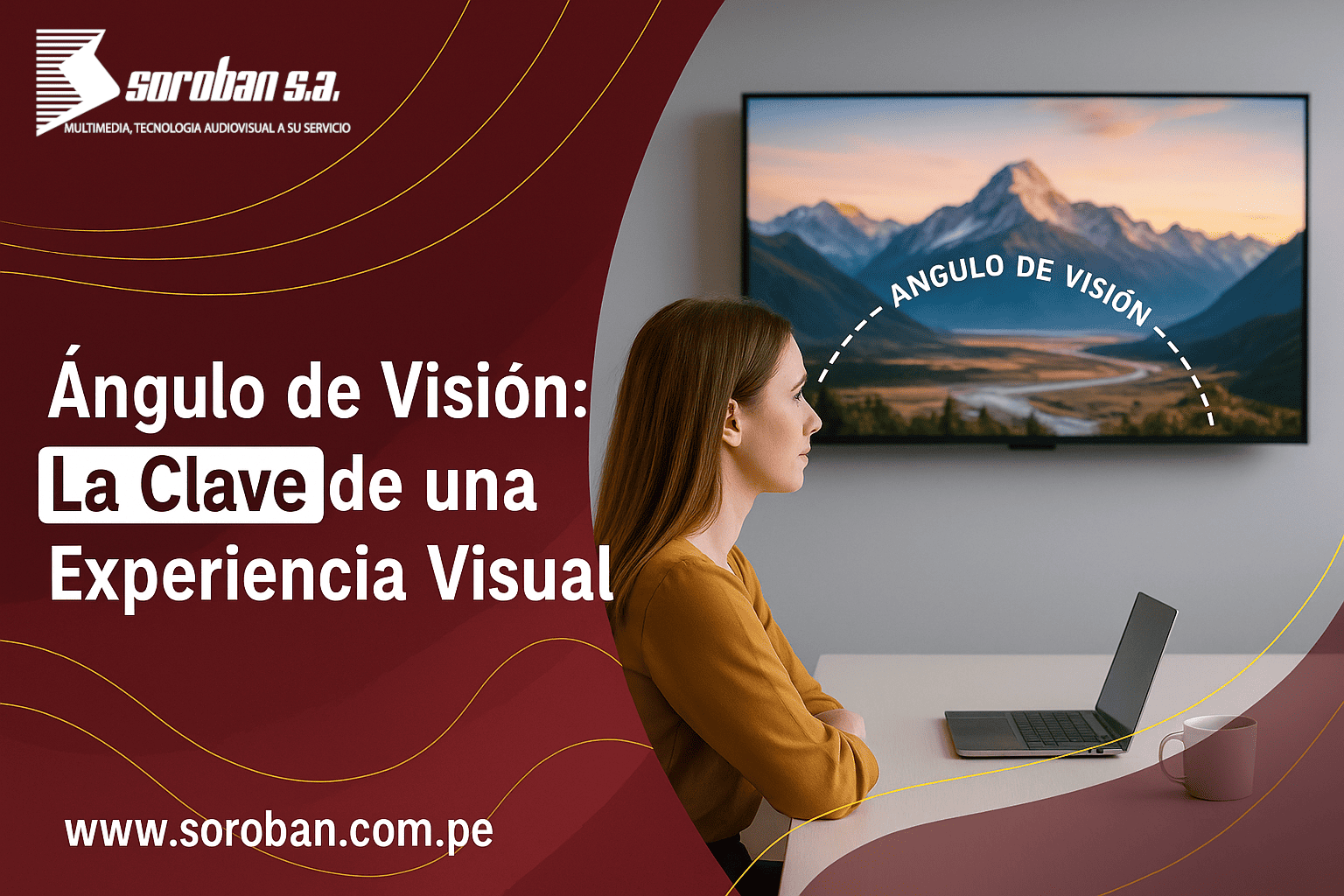 Ángulo de Visión en Pantallas Pro AV: La Clave para una Experiencia Visual Consistente